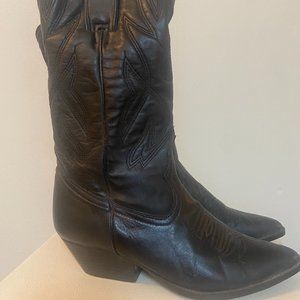 Mainewoods black cowboy boots